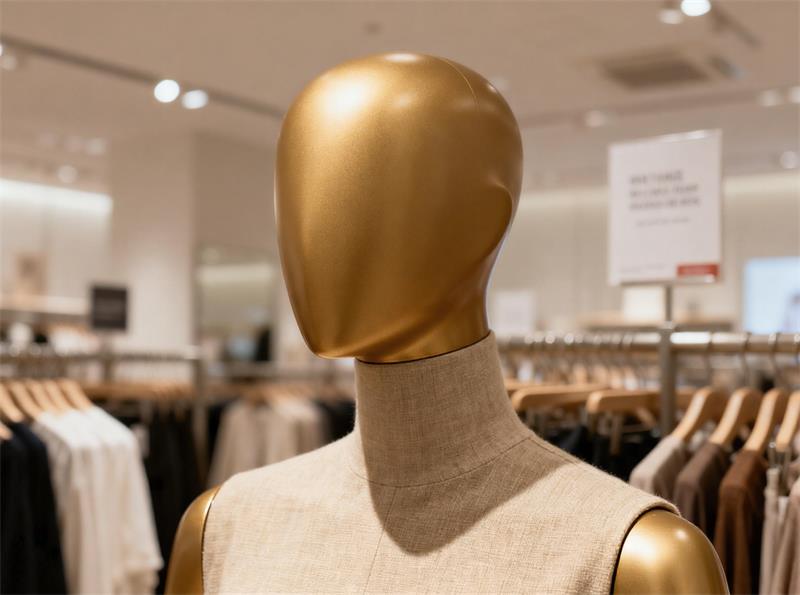 mannequin surface detail used in retail display lifecycle planning