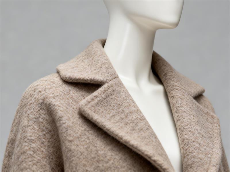 Close-up of high-fashion garment draping on a matte-finished mannequin.