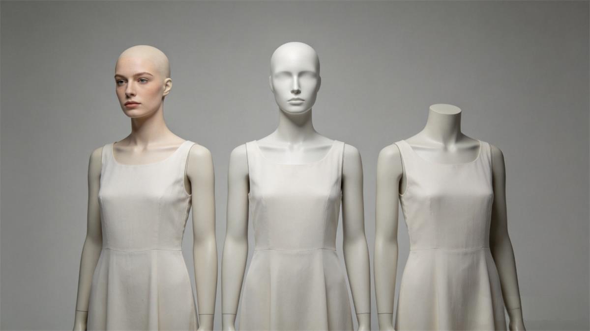 Realistic abstract and headless mannequin styles Realistic abstract and headless mannequin styles