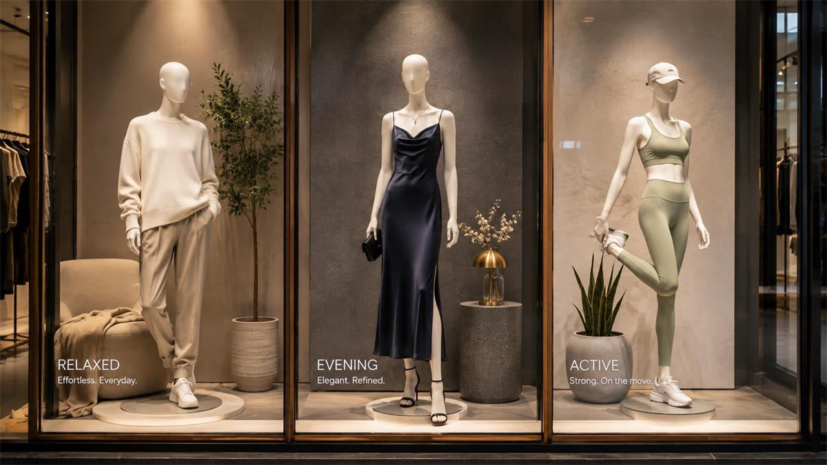 Mannequin pose to story matching