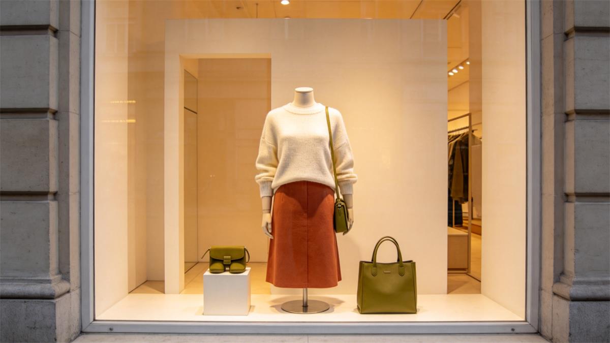 Window display ideas with a hero mannequin in a boutique Window display ideas with a hero mannequin in a boutique