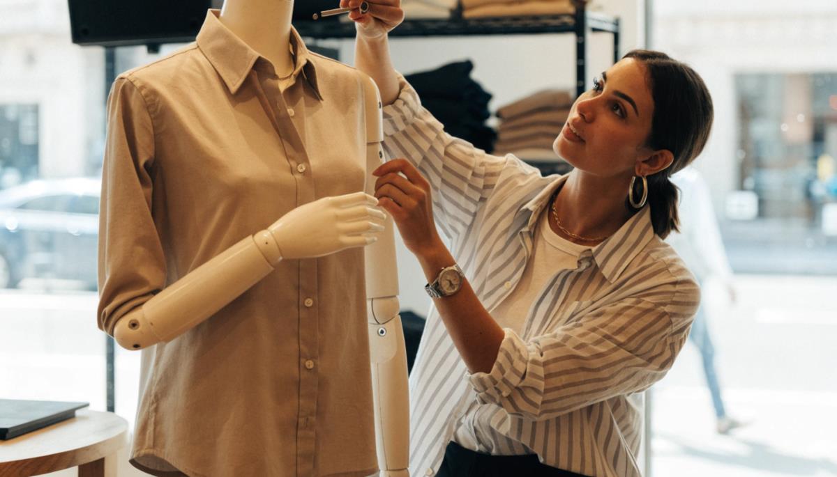 Tightening a mannequin joint during a display changeover to keep a pose stable Tightening a mannequin joint during a display changeover to keep a pose stable