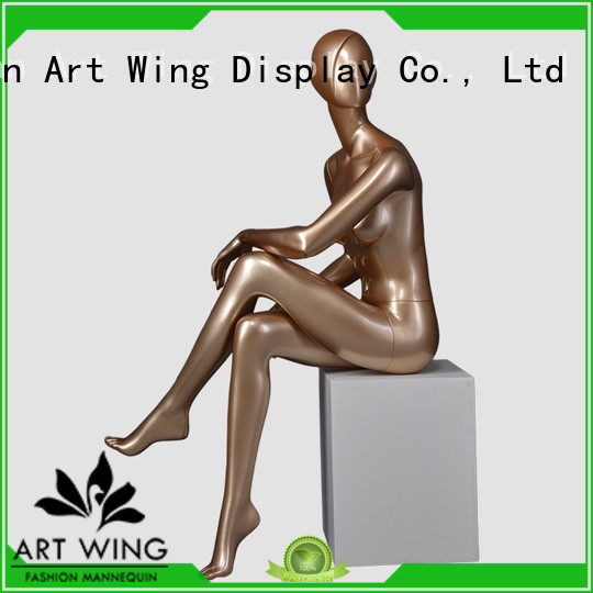 Art Wing female sitting female mannequin with good price for modelling
