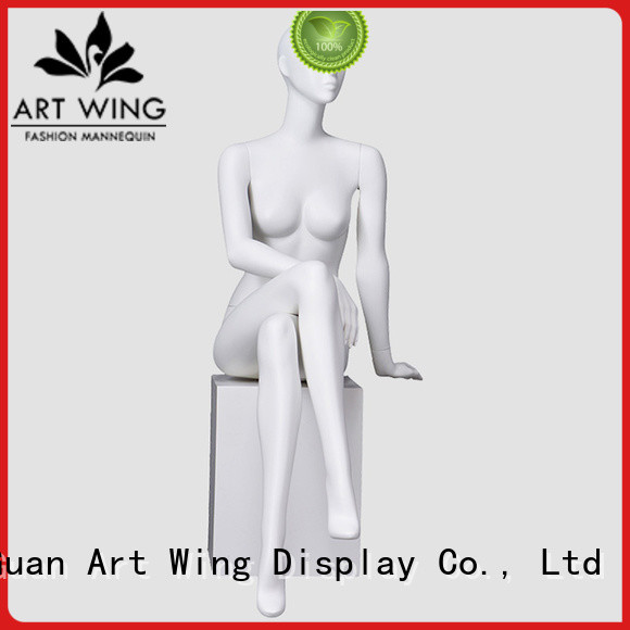 Art Wing sitting womens mannequin supplier for shrit
