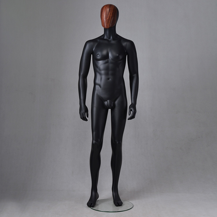 IAN-4 Full body black brazilian mannequin body for window display