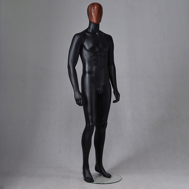 IAN-4 Full body black brazilian mannequin body for window display