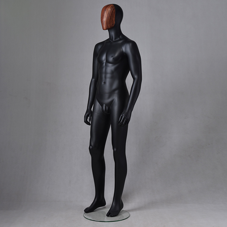 IAN-4 Full body black brazilian mannequin body for window display