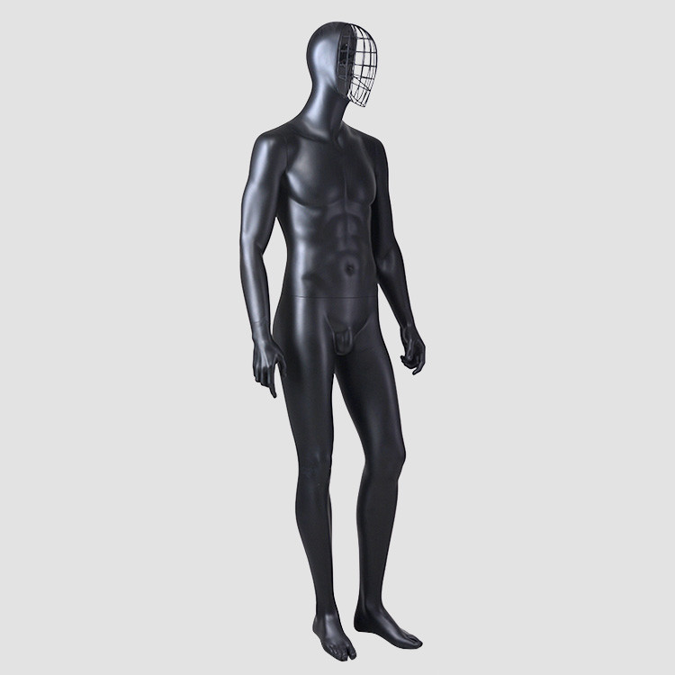 YSM-8 Sexy lifelike male mannequins fiberglass vintage  black male mannequin