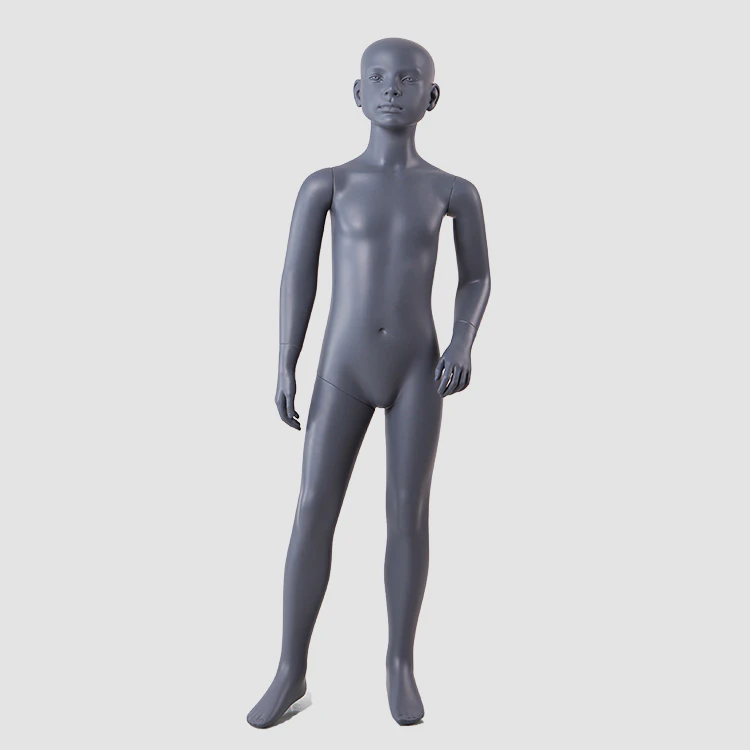 BC-KIDS-F Hot sale black children mannequin full body fiberglass mannequin for child clothes