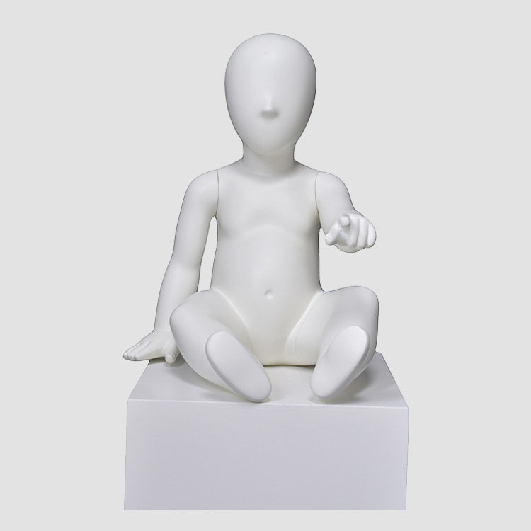 PRIM-226 Lovely kids baby sitting mannequin for display