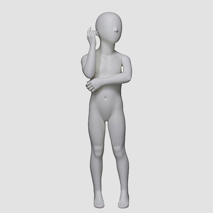 PRIM-227 Lovely kids mannequin standing full body for window display