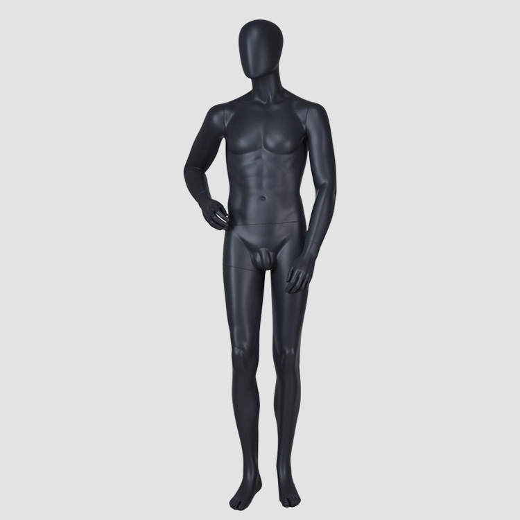 IAN-3 Black abstract male mannequin cloth full body men suit display manneq...