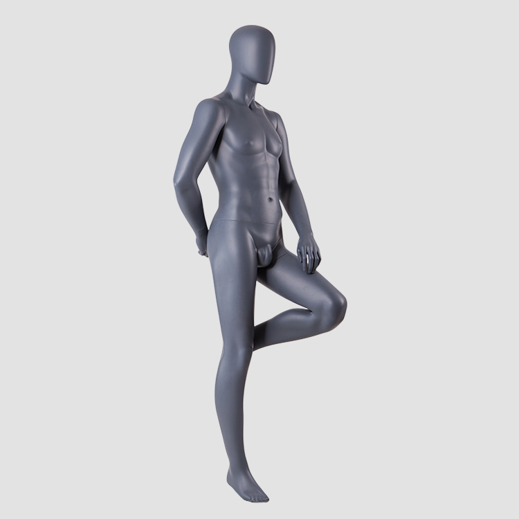 KENT-I Black male mannequin full body decorative mannequin for clothes display