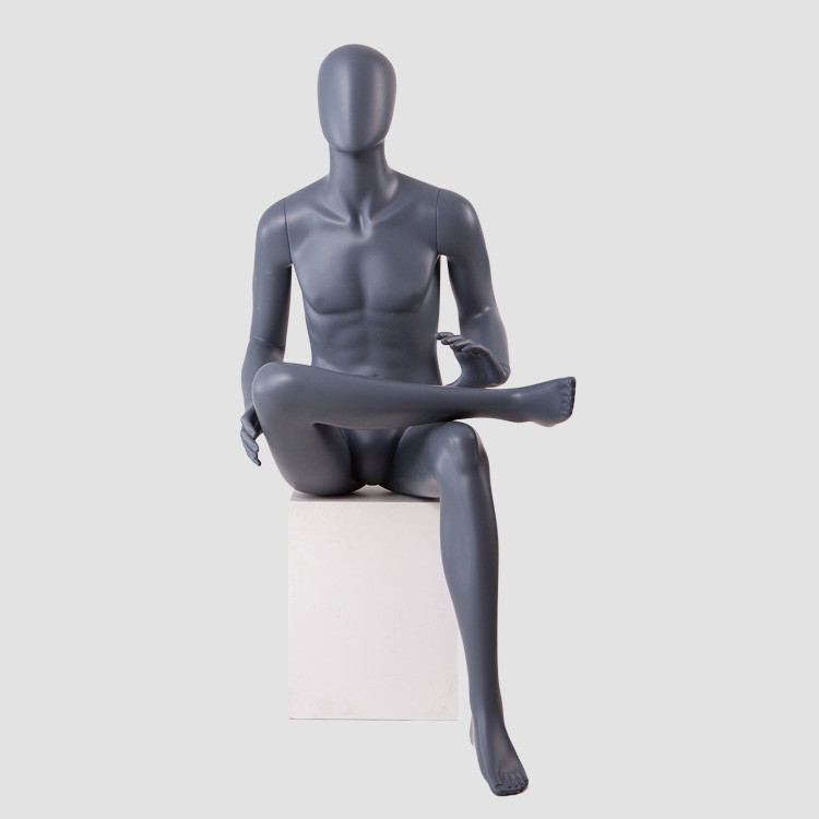 KENT-J Abstract full body mannequin muscle male sitting mannequin