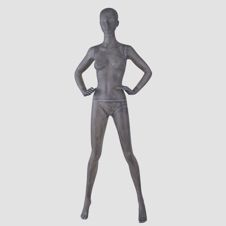 TG-03 Fashion body woman mannequin full body black female for clothes display