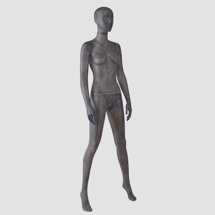 TG-01 Resin color body mannequins female black fiberglass mannequin