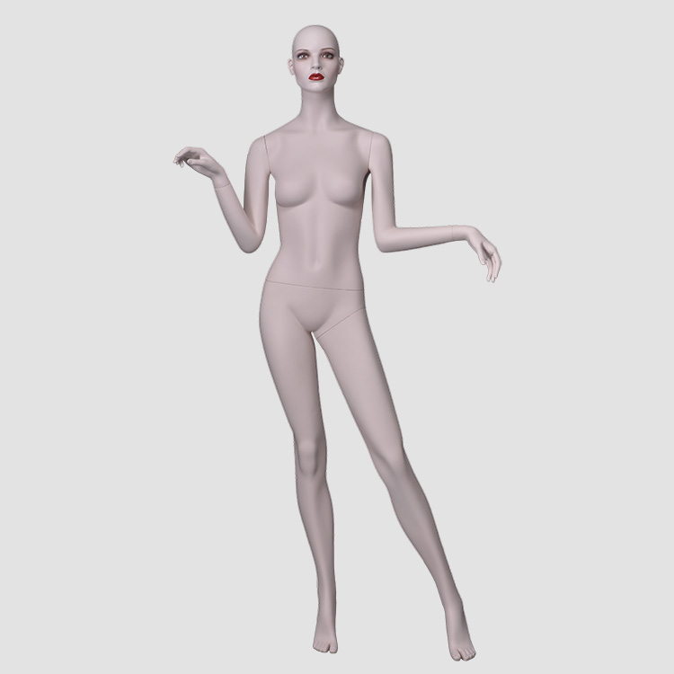 NF-14 Full body skin color big breast woman	mannequin for windown display