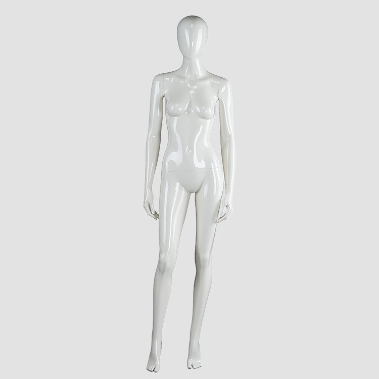 SQF-2 Standing female fiberglass mannequin for window display