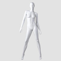 KF-06 Fashion glossy white color mannequin female full body for clothes