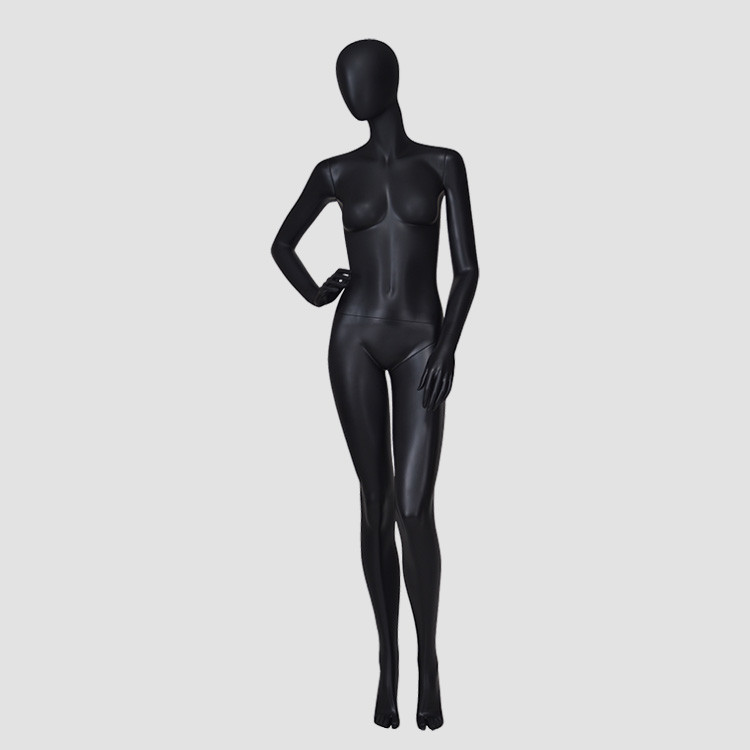 KF-10 African style matte black mannequin women for sale