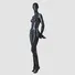 F-2203-AH Glossy black female mannequin full body model perfect sex mannequin girl