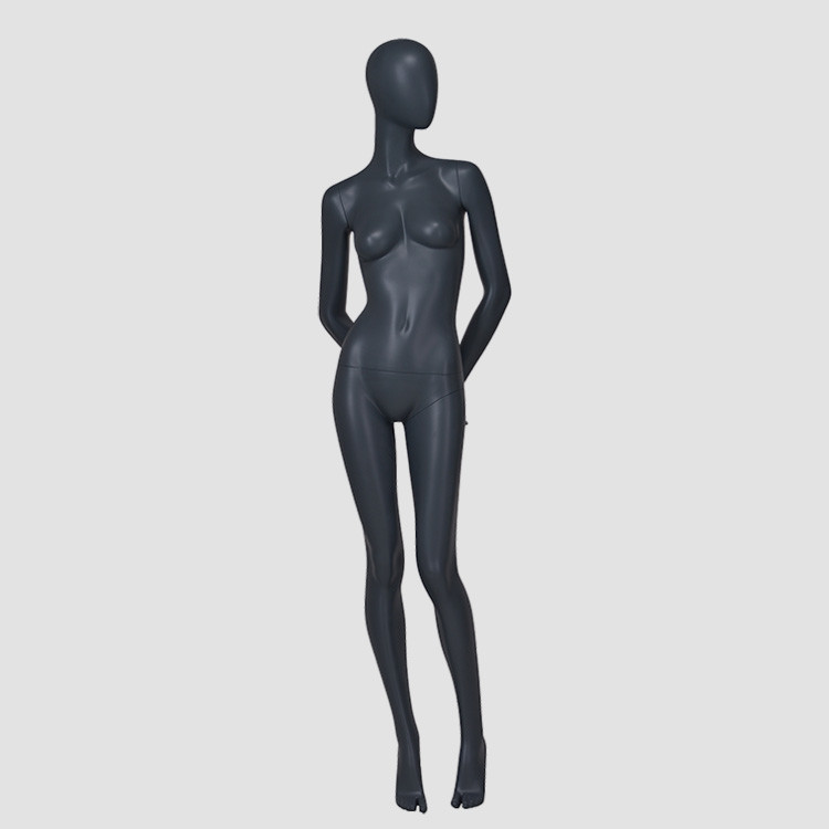 F-2203AH High fashion mannequins black abstract full body nude girl mannequin