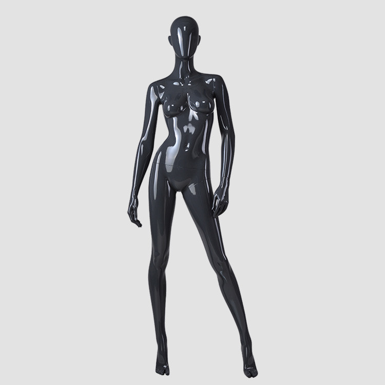 F-2204-AH Young female mannequin model black full size mannequins