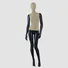 F-2206-AH Black fiberglass female eco-friendly mannequin fashion body woman mannequin