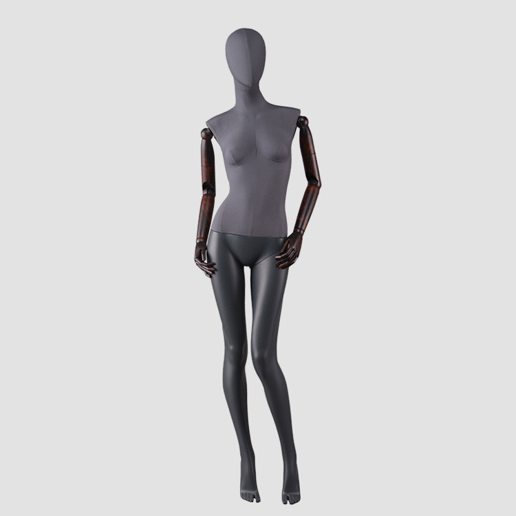 F-2206-AH Full body fabric finished dress mannequin wholesale mannequins
