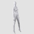 BW-2 High quality glossy white female dress mannequin
