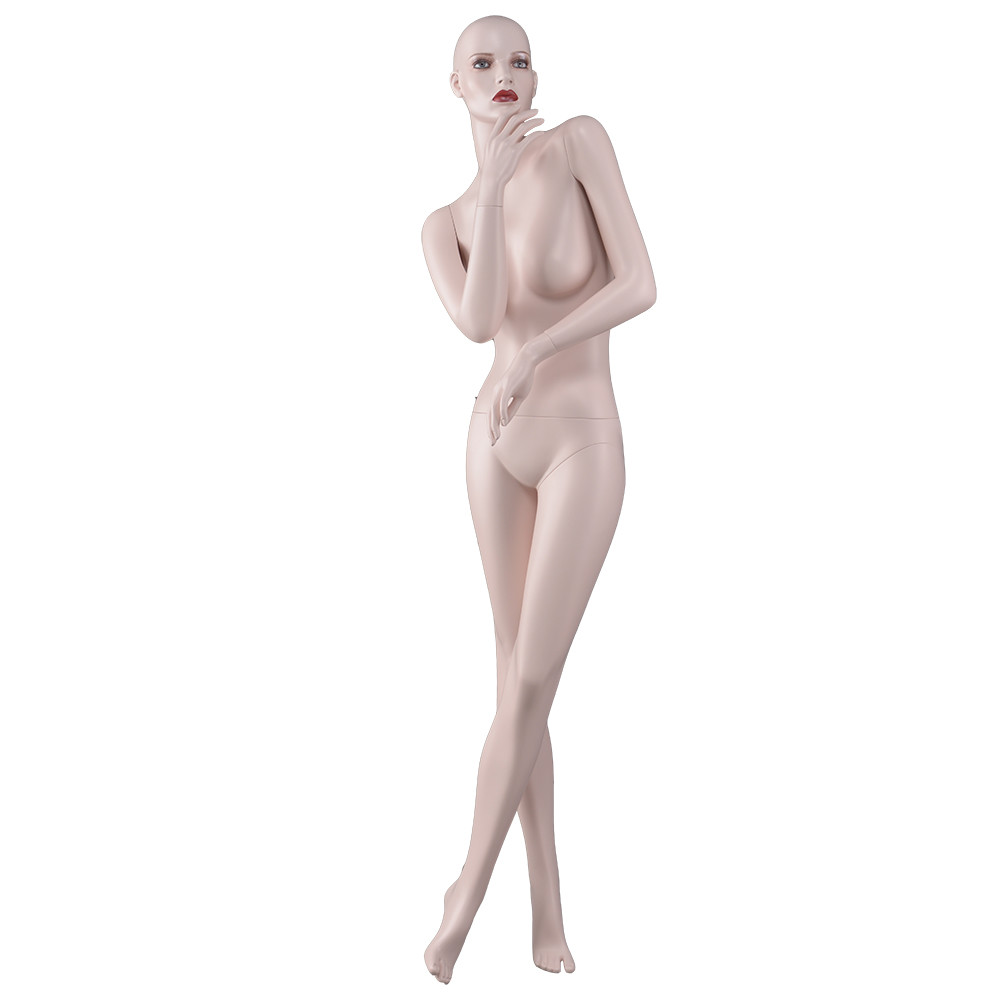 NF-11 Fashionable female sex mannequin skin color for dress display