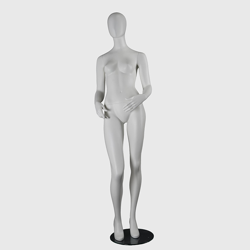 RTF-4 custom matte white full body female mannequin