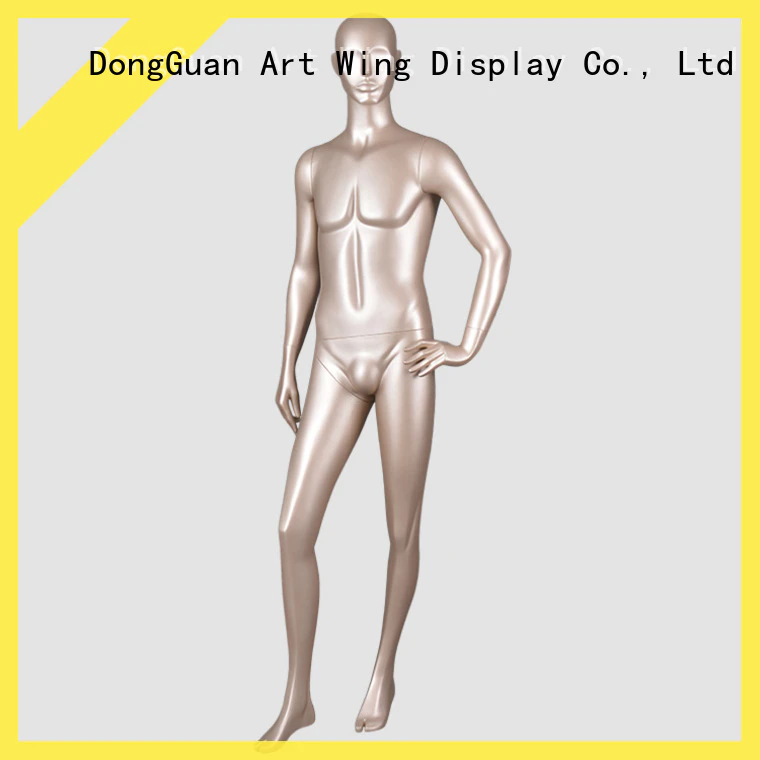 fiberglass male mannequin realistic from China for shop Art Wing