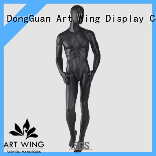 Art Wing body male sitting mannequin with good price