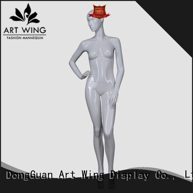 hot selling standing female mannequin customized for display Art Wing