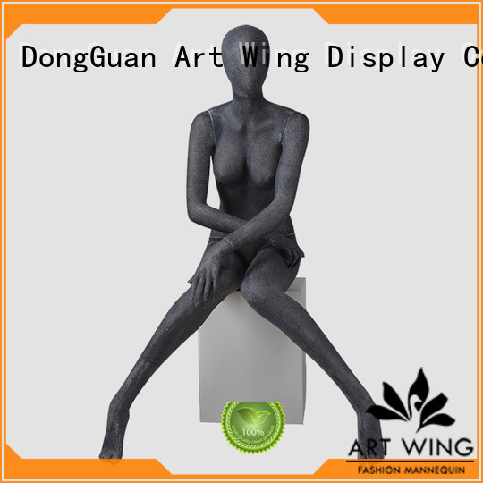 mpf06 grey female mannequin black for store Art Wing