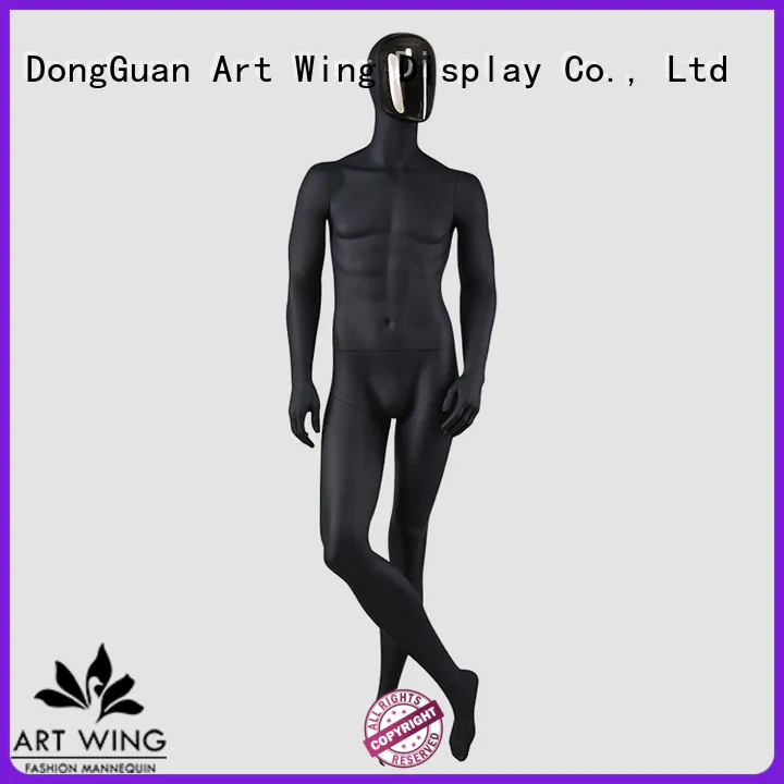 Art Wing face male mannequin model supplier for cloth shop
