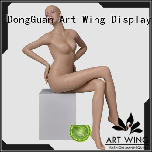 Art Wing down make up mannequin customized for mall