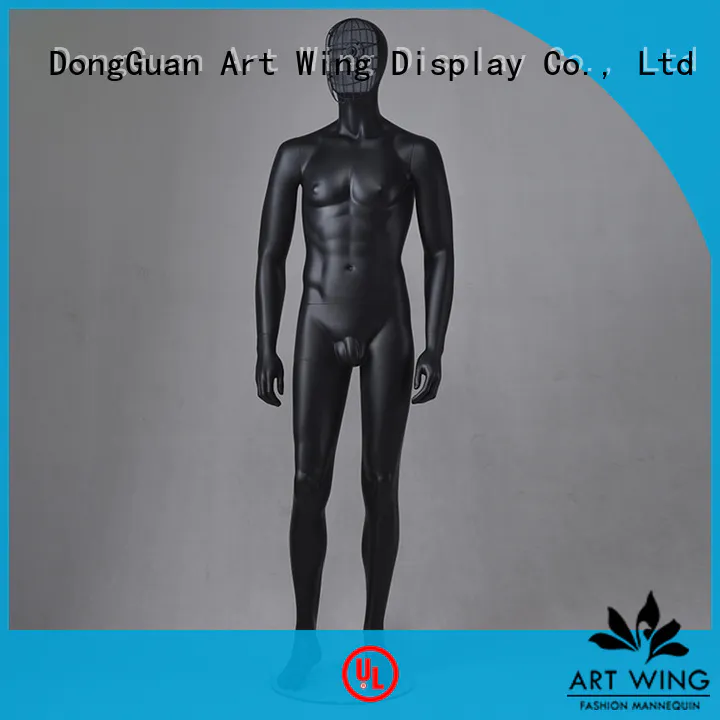 Art Wing certificated male mannequin torso with head factory price for cloth shop