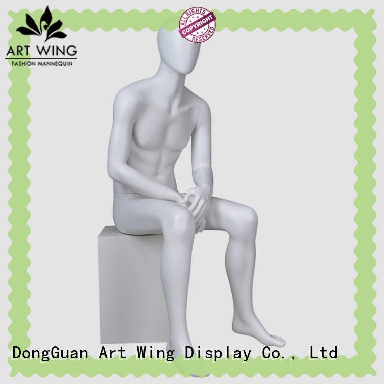 Art Wing matte male display mannequins factory price for pants