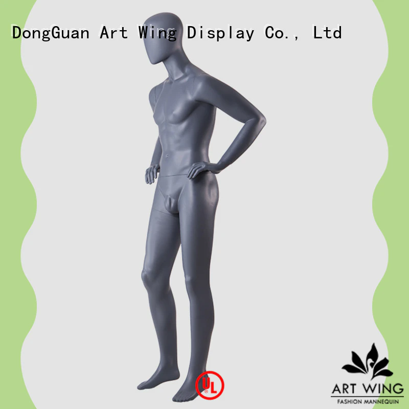 quality sitting male mannequin muscle customized for mall