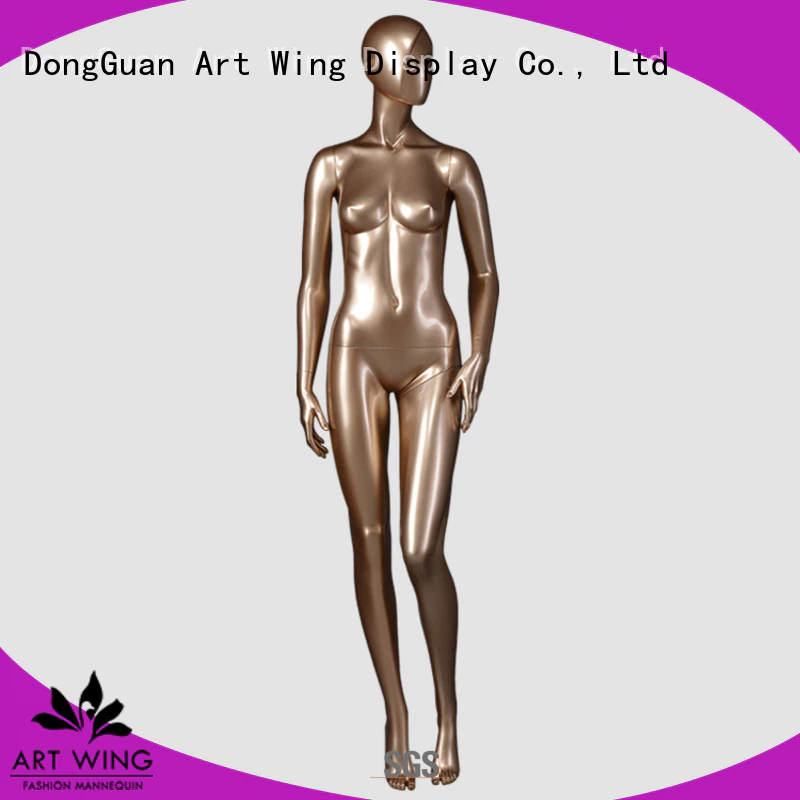 DYF-3 Fiberglass standing goden female mannequin for display