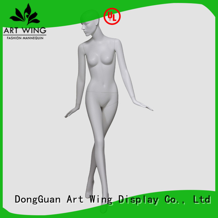 Art Wing window female white mannequin manufacturer for mall