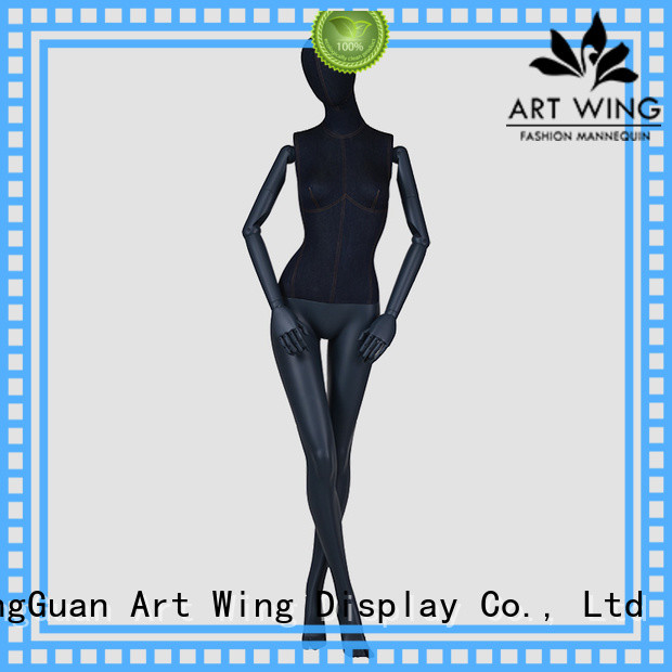 top quality white female torso mannequin fabric design for clothes