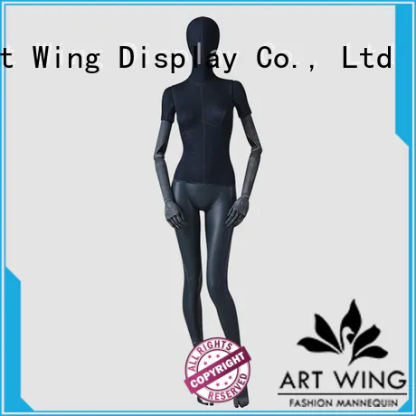 Art Wing tshirt faceless head mannequin inquire now for store