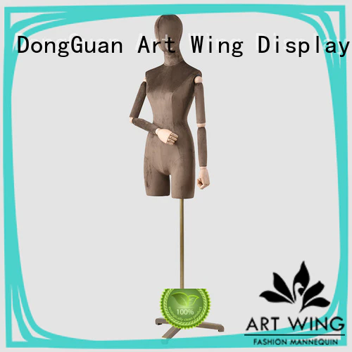 Art Wing certificated female half body mannequin personalized for cloth shop