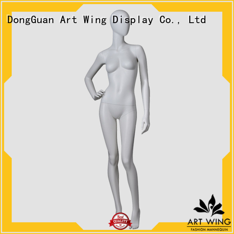 Art Wing clothes female dress mannequin factory for modelling