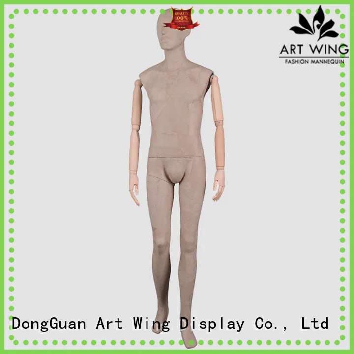 Art Wing cost-effective male clothing mannequin design for modelling