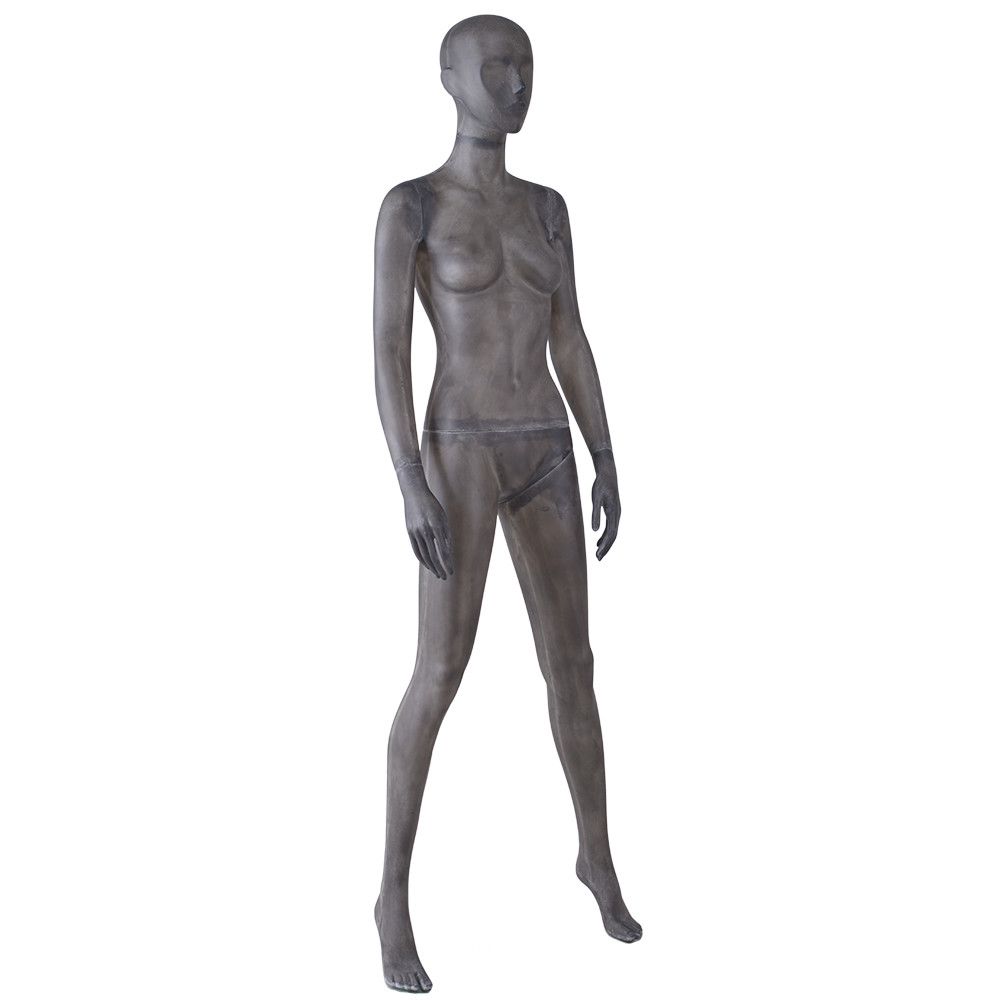 TG-01 Resin color body mannequins female black fiberglass mannequin