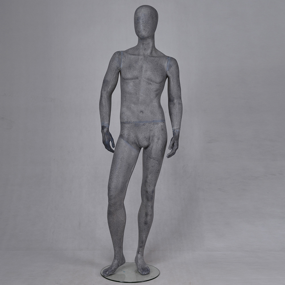 YB-1 Resin color full body sexy male mannequin abstract display mannequins sale
